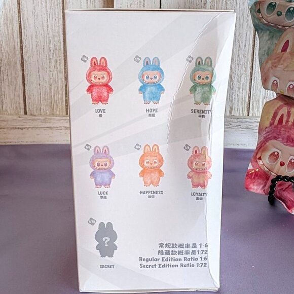 Authentic POP MART The Monsters BIG INTO ENERGY Vinyl Plush LUCK Labubu - Picture 4 of 11